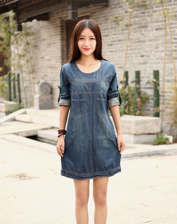 Pregnancy Dresses In Denim Are Stylish And Comfortable ...