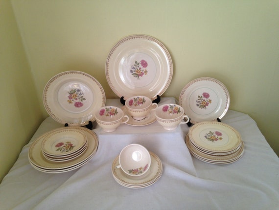 Salem Symphony Dinnerware Set 28 Piece / by ThePinkVintageRose