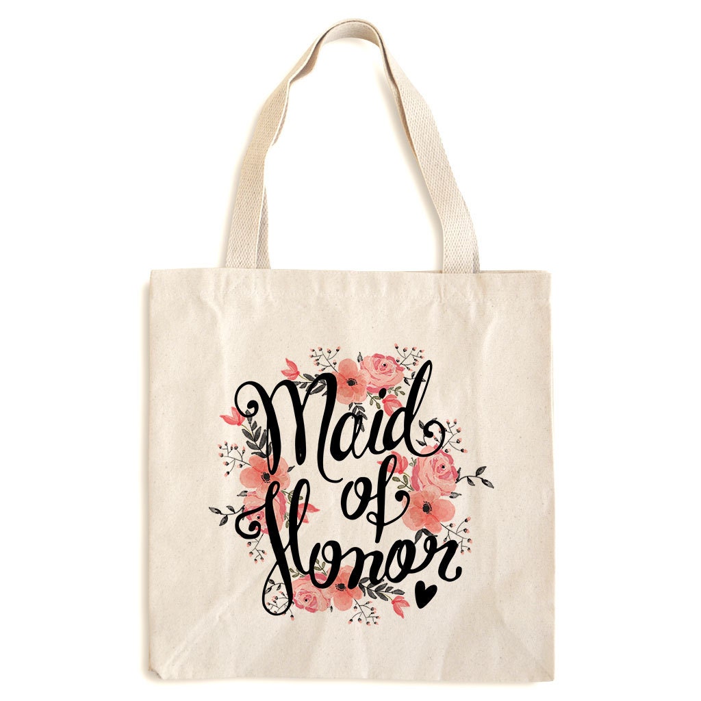 Maid of Honor Tote Bag Maid of Honor Bag Maid of Honor