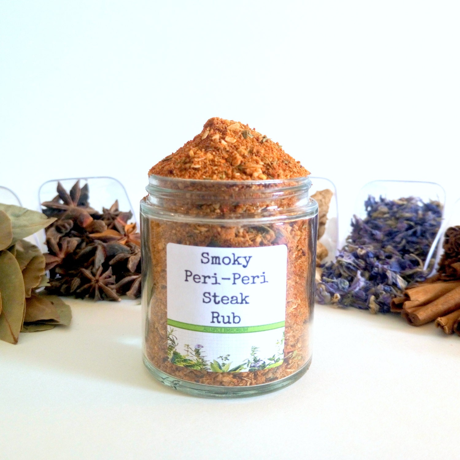 Smoky Peri Peri Steak Rub South African Braai by ALLSPICEEMPORIUM