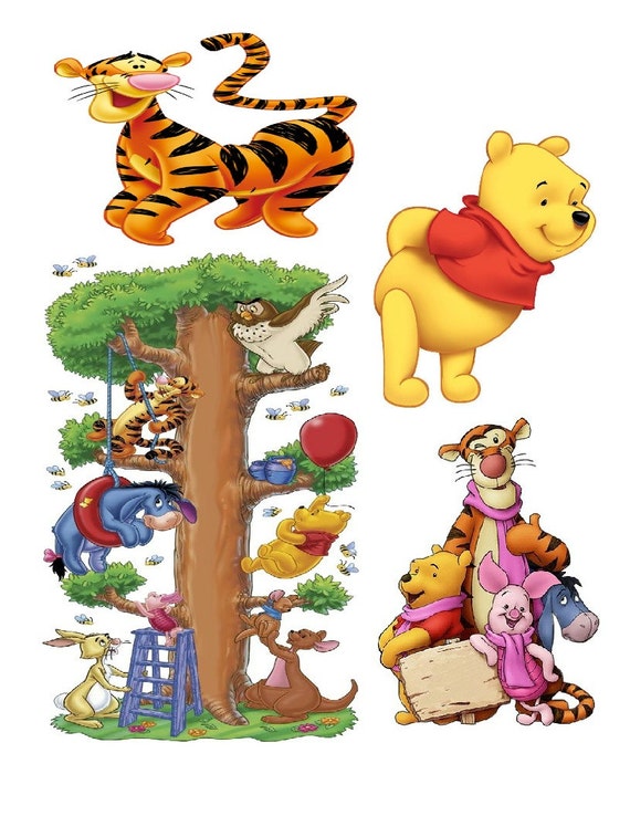 Items similar to A Winnie The Pooh & Friends Instant Download ...