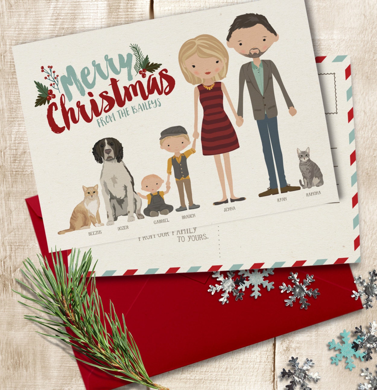 Unique 99 Unique Christmas Card