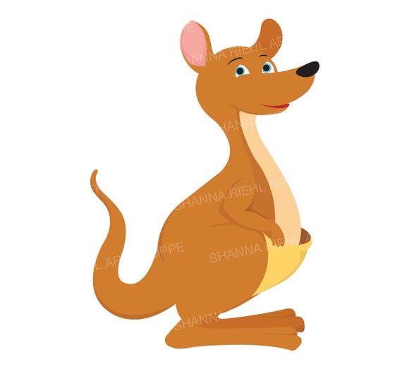 kangaroo joey clipart - photo #24