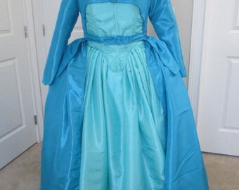 Eliza Schuyler Dress; Hamilton Gown; Hamilton Costume; Eliza Hamilton Gown; Hamilton The Musical; Rococo Gown; Baroque Gown; Georgian Gown
