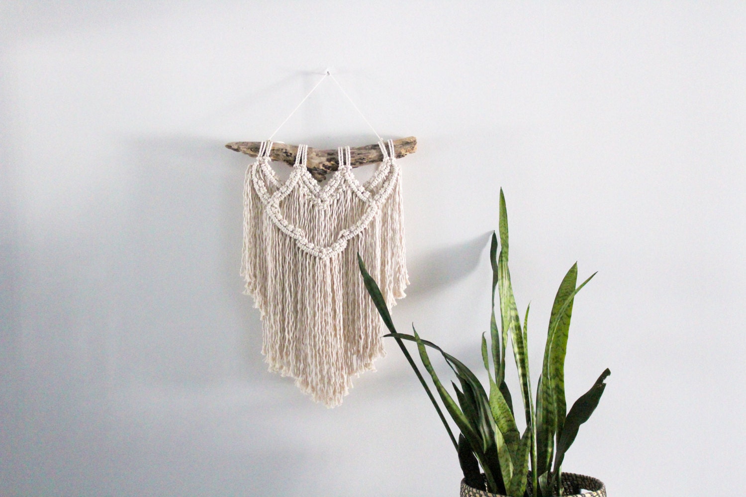 Driftwood Macrame Wall Hanging