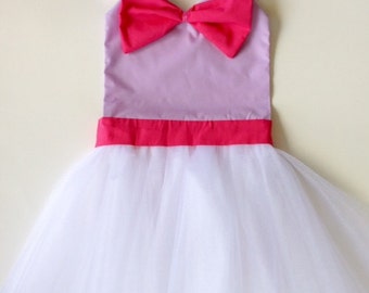 DAISY DUCK APRON Tutu Dress up Apron or Dress Up Costume Disney Inspired