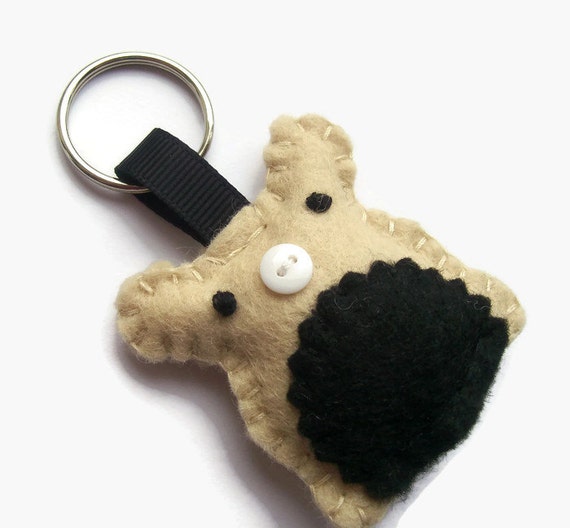 hamster keychain