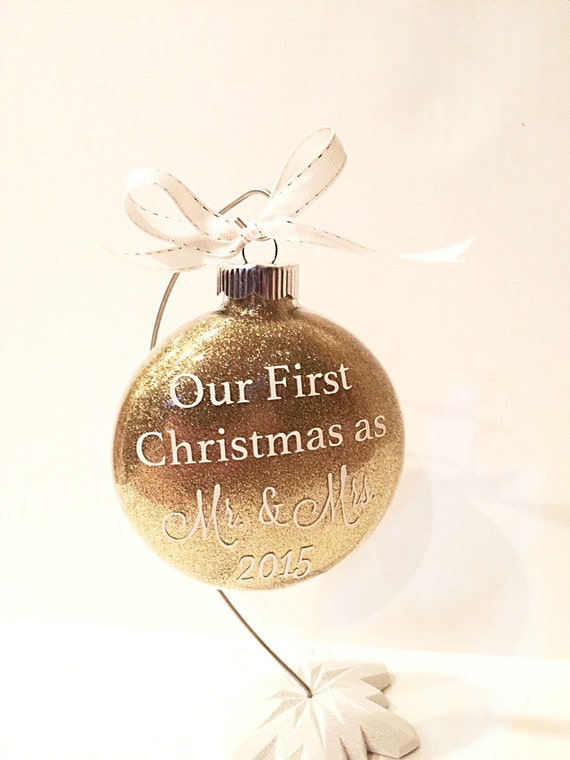 our first christmas ornament wedding present by our first christmas ornament wedding present by