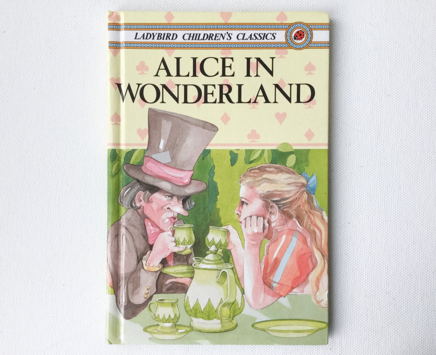 Vintage Alice In Wonderland Book Ladybird By PrettyHappyVintage