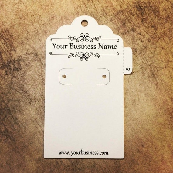 Earring tags wholesale Clearance