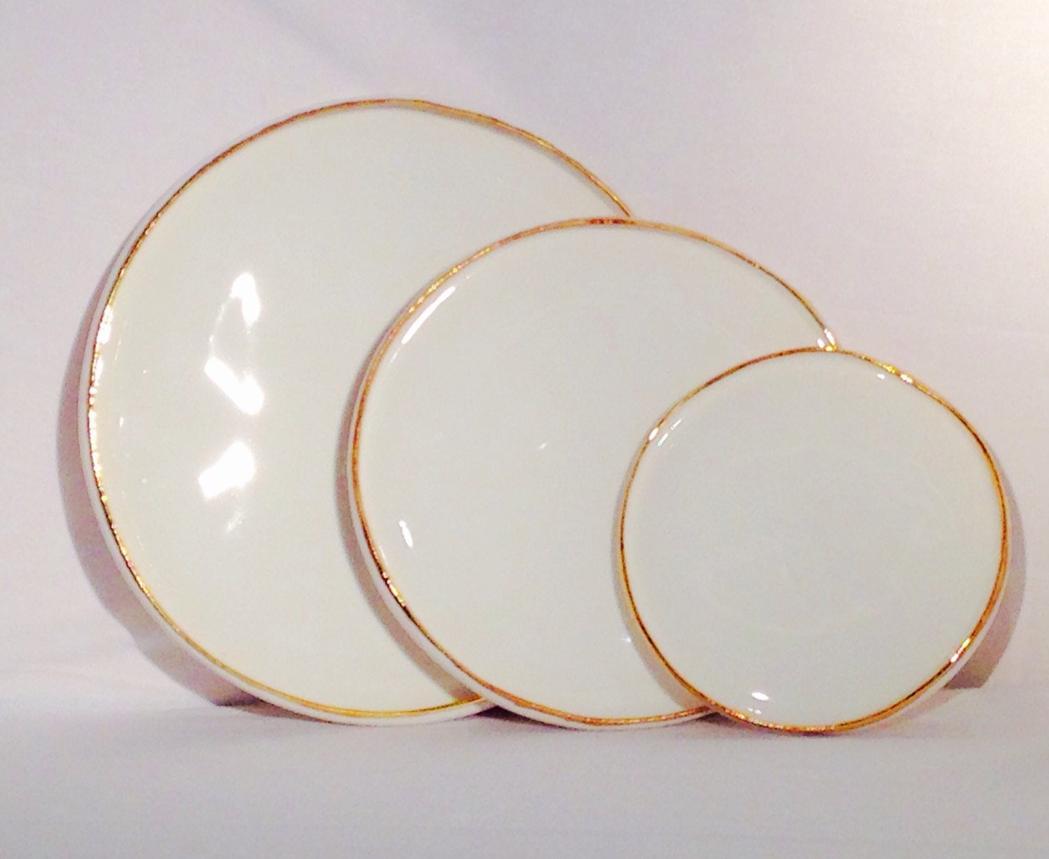 dinner plate Porcelain plates gold rim plate serving plate