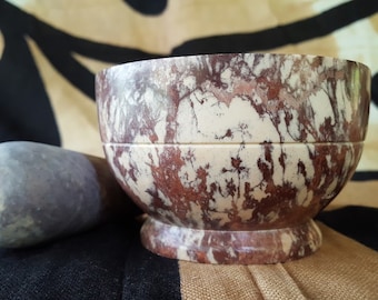 Marbled Mortar and Pestle