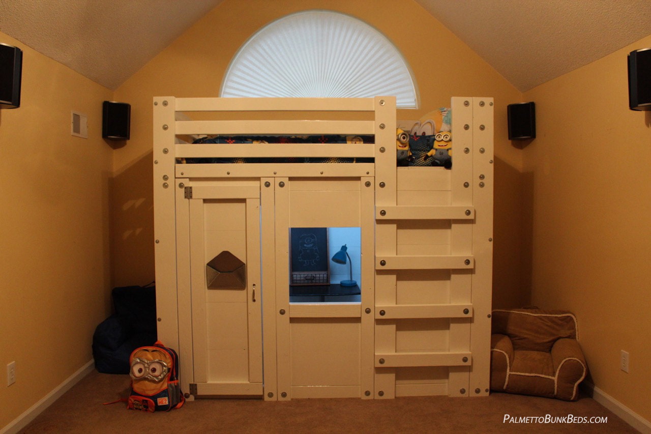 Queen Cabin Bed Plans The Bed Fort