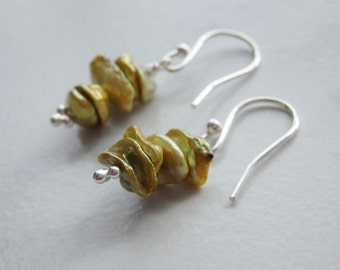 GuaiGuai Jewelry Collana Di Perle Keshi Bianche Coltivate - Foto 5