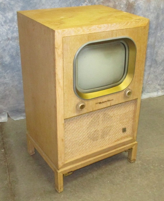 1951 Motorola TV 14K1BH Television Console Mid Century Kitchen
