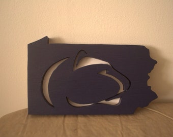 Wooden Sign, Penn State Wooden Sign