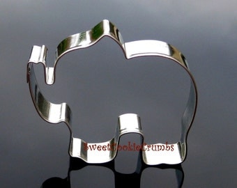 Elephant Cookie Cutter- Stainless Steel - USA FREE Shipping
