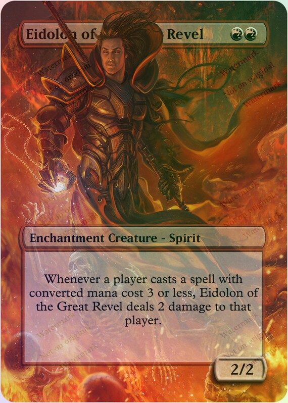 Eidolon of the Great Revel Magic Casual Play Only by LethixGaming
