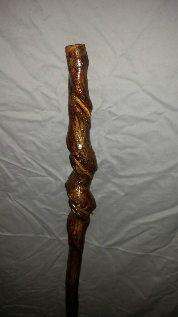 Unique Twisted Wood Walking Stick Cane 41