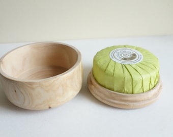 Pretty cypress wood soap box