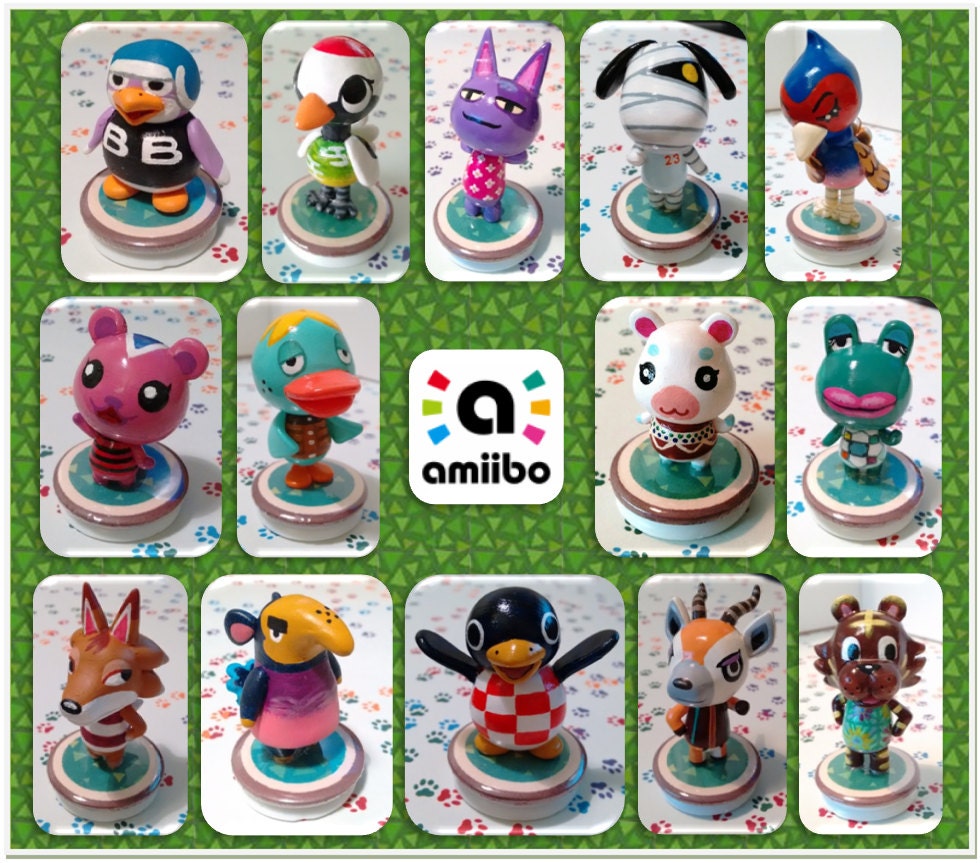 Series 1 Animal Crossing Amiibo Figures by ShopBHawk on Etsy