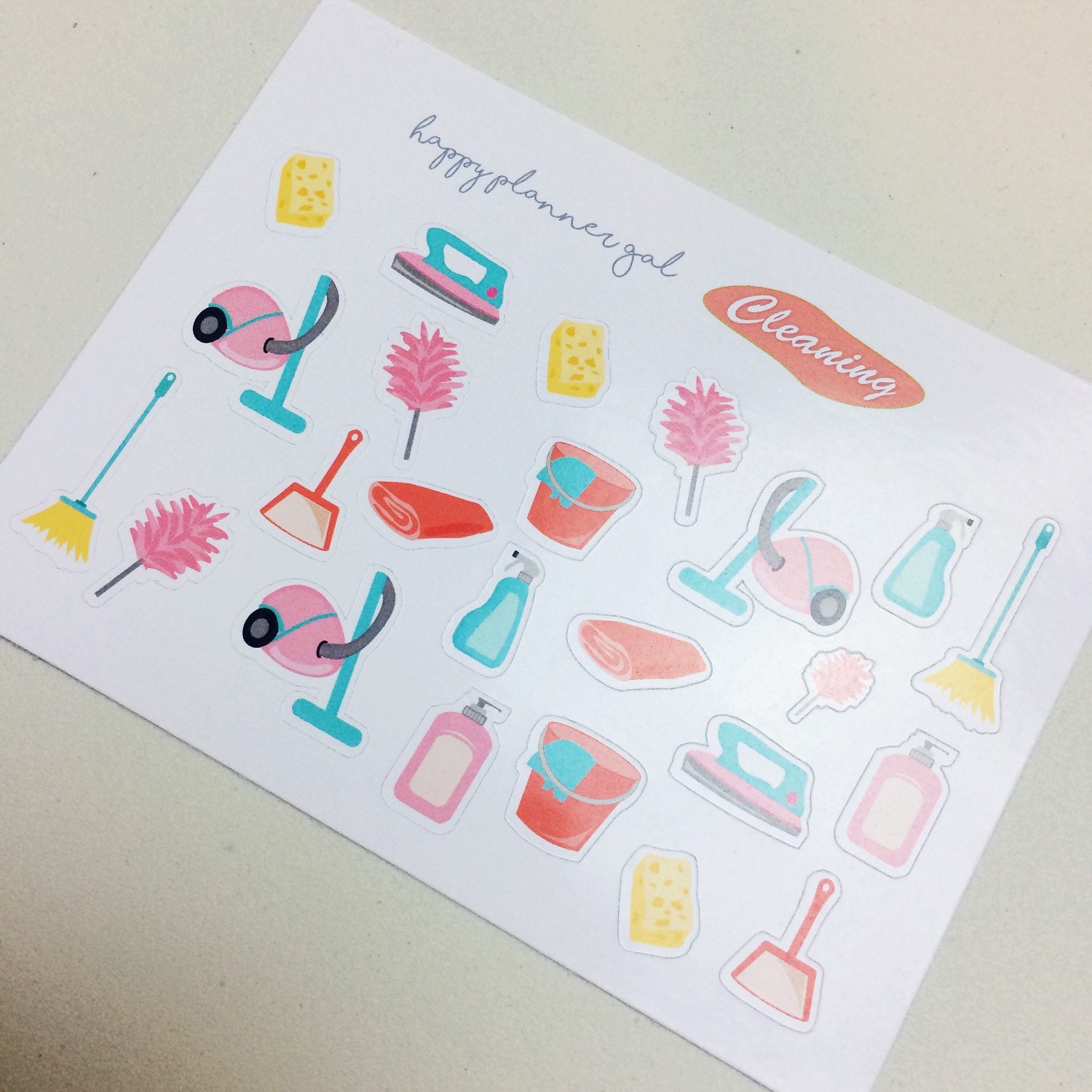 cleaning-stickers-by-happyplannergal-on-etsy