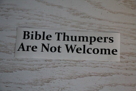 bible thumper meaning