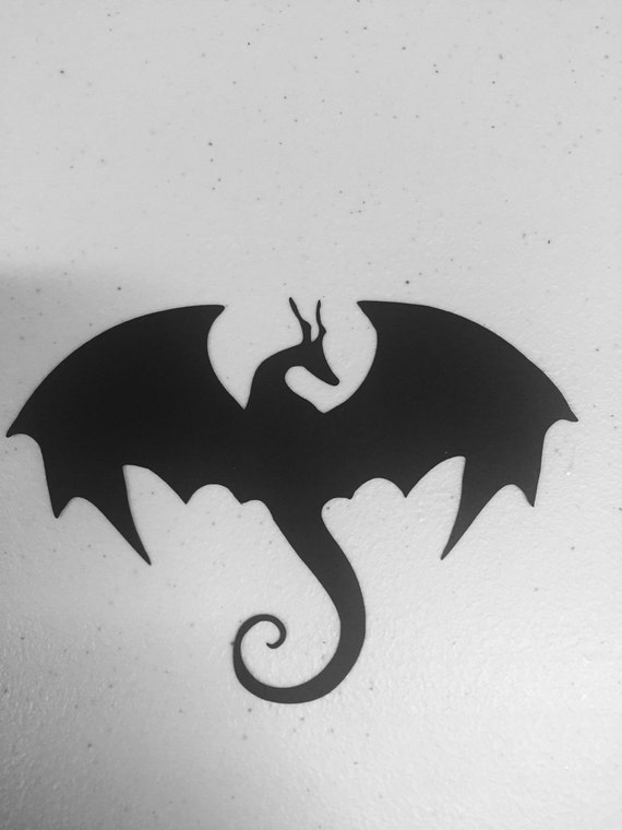 Set of 12 dragons// dragon cutouts//dragon die cuts from