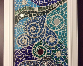 Abstract Mosaic Wall Hanging
