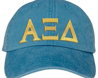 Alpha Xi Delta Lettered Premium Pastel Hat