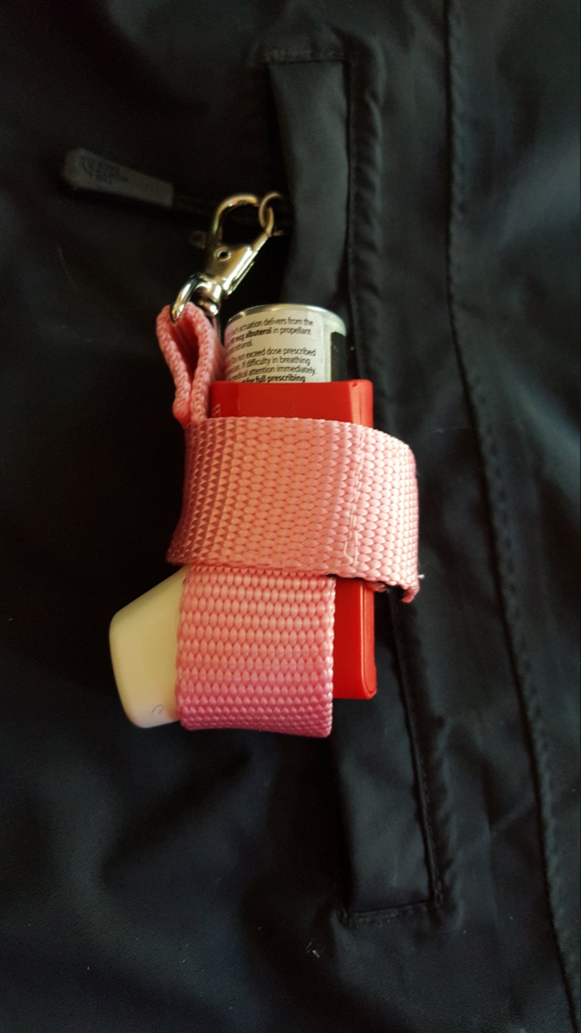 Inhaler Holder Asthma Inhaler Case Keychain Kids Jogging