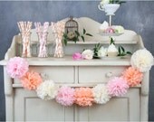 PomPom Garland SORBET MIX