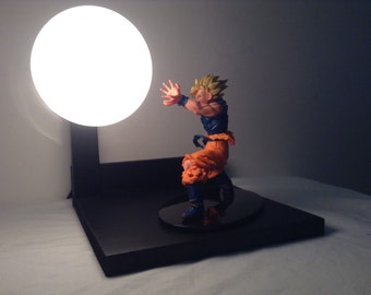 DIY Dbz Lamp / Goku Lamp / Spirit Bomb Lamp by LitUpInteriorDesign