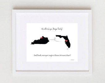 We Will Miss You! Gift • Going Away Gift • Moving Gift • New Job Gift • Friends Moving •