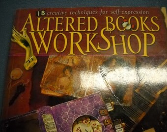 Altered Books Workshop SC Book 2004 Bev Brazelton 126 Pages Lots of Inspiration for Altering Books