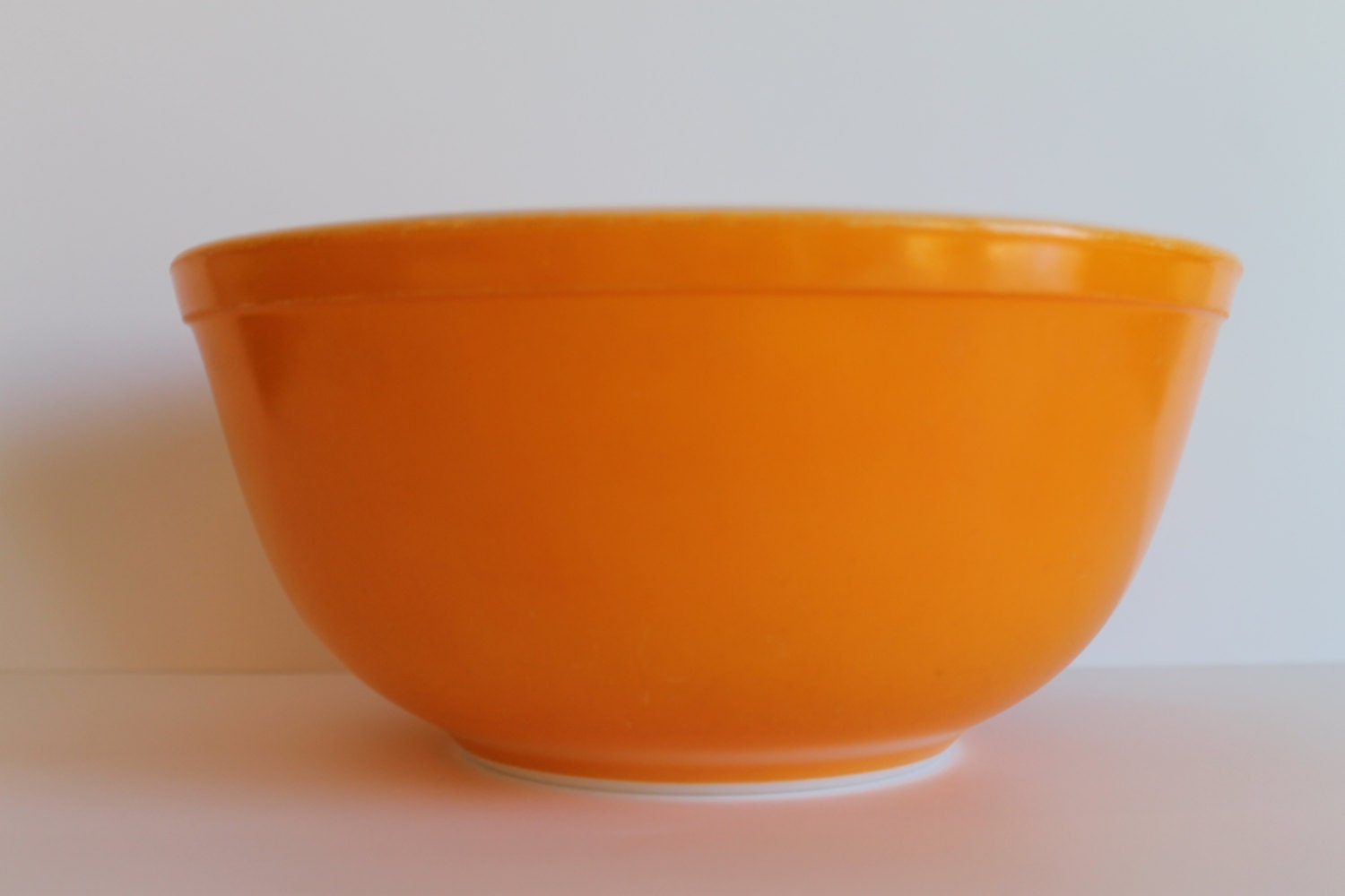 Vintage Orange Pyrex Mixing Bowl 403 2.5Qt