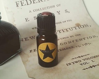 Helpless- a fragrance for the meeting of Eliza and Alexander Hamilton. Hamilton Broadway. Hamilton musical. Peach, rose, champagne, vanilla.