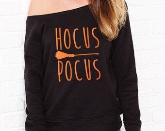 Hocus Pocus Halloween Sweater. Hocus Pocus Sweatshirt. Witch Sweatshirt. Halloween Jumper. Halloween Outfit. Halloween Sweatshirt.