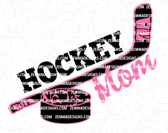 Hockey mom svg - hockey svg files - sports svg - Hockey - sports svg files - .SVG .EPS ,DXF - Zemma Designs