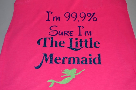 Little Mermaid Shirt by Bows2ToesGear on Etsy