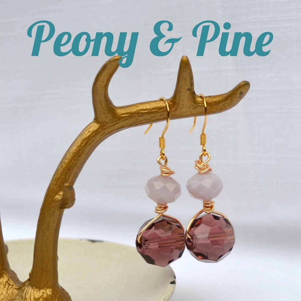 Mixedmedia jewelry handcrafted in Oregon. by PeonyAndPineOregon