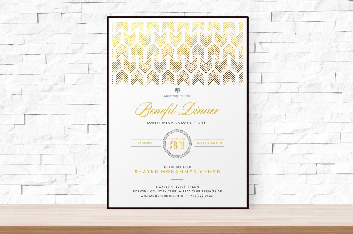 blank event flyer templates