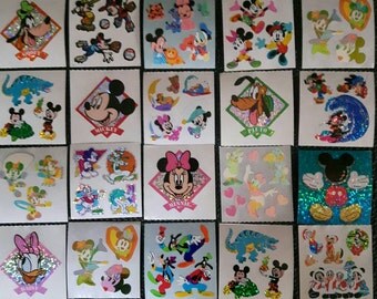 Items similar to Vintage Disney Stickers- 1 sheet on Etsy