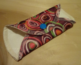 Waterproof>> Single ORGANIC BaMBOO Pantyliners REUSABLE Menstrual PADS-Mama Cloth-by HuggableEarth