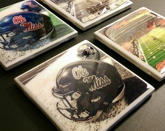 Items similar to Hotty Toddy Blue Linked Fold Over Stationery: Set of