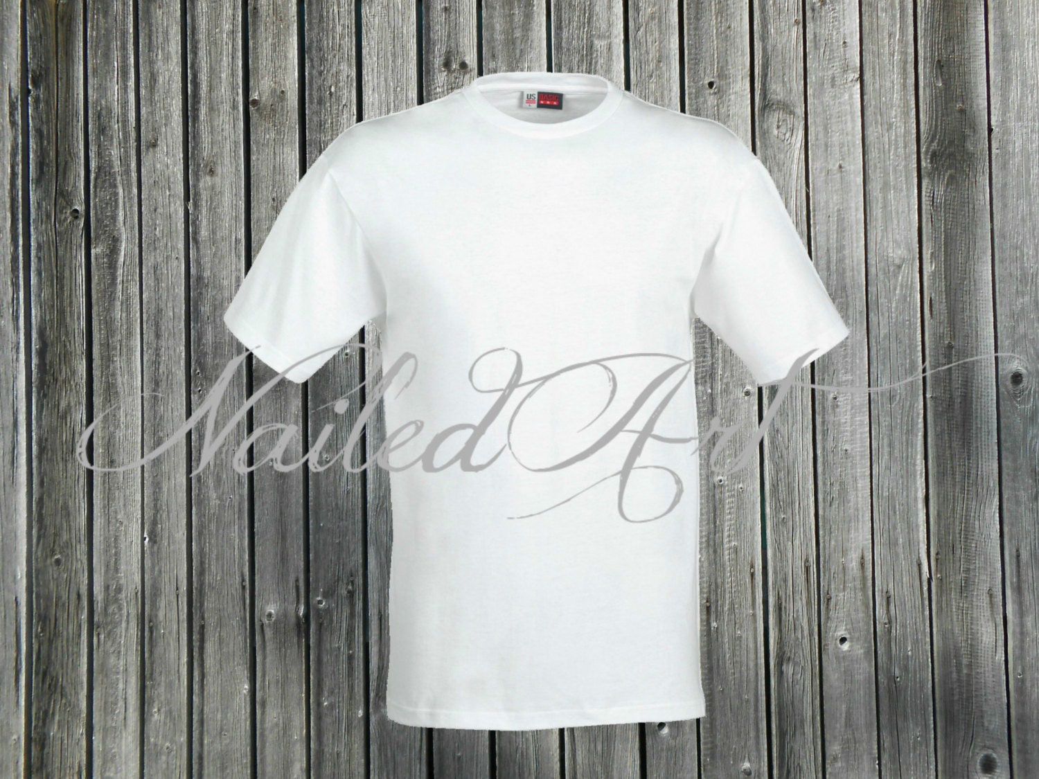 Download Blank White T-Shirt Mockup Front Image only Graphic Artwork