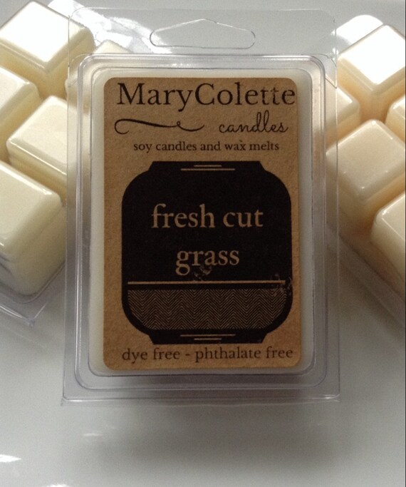 Fresh Cut Grass Scented Soy Wax Melt Non Toxic Wax Melt