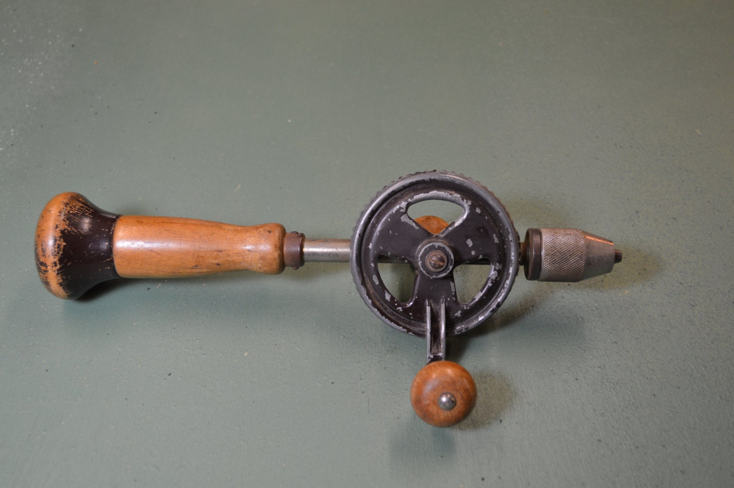 wooden hand drill