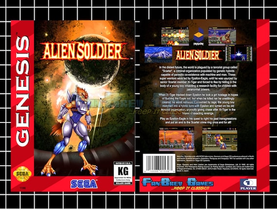 Alien soldier sega коды