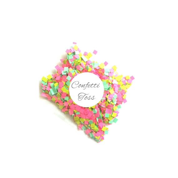 5 Mini Packages Party Confetti Toss. Wedding Toss. by Cravefetti